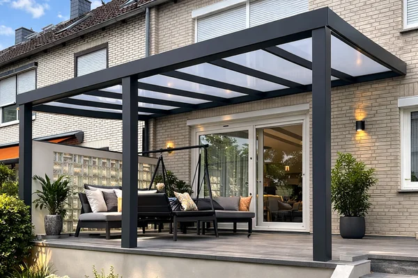 Terrassenüberdachung Wandanschluss Hannover