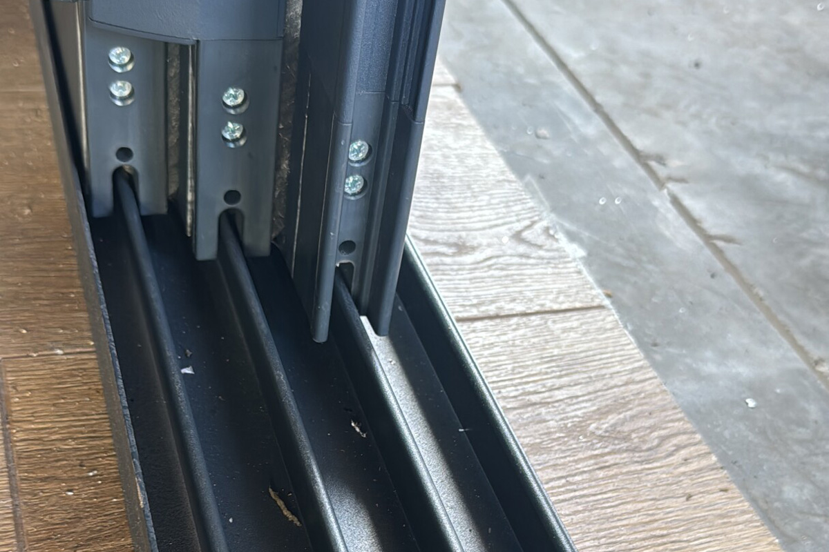 Schiebetür Laufschiene Detail Hannover