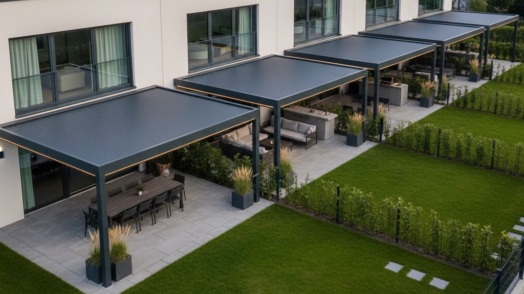 Terrassenüberdachung in Hannover — QUANTUM Homedesign Projekt