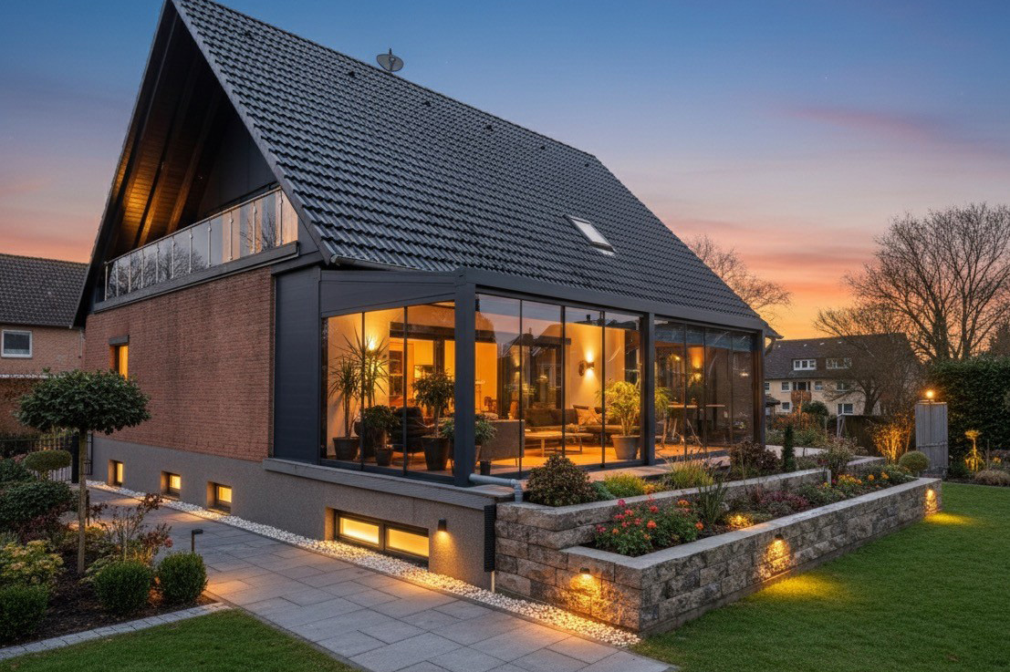 Wintergarten von QUANTUM Homedesign Hannover